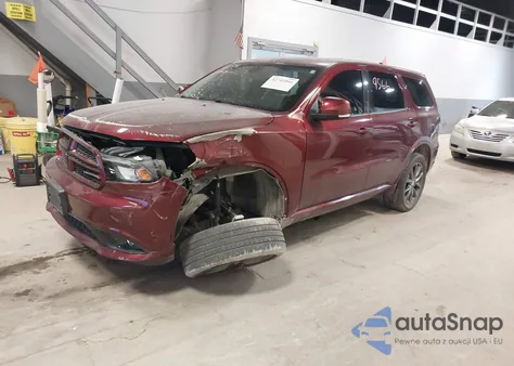 2017 Dodge Durango Gt Awd from USA, damaged, VIN 1C4RDJDG9HC847893